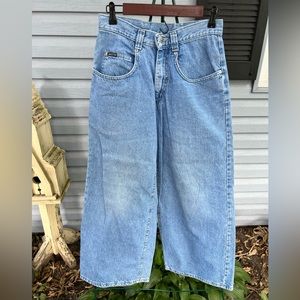 Vintage Lee Pipes jeans skateboard 90s wide leg